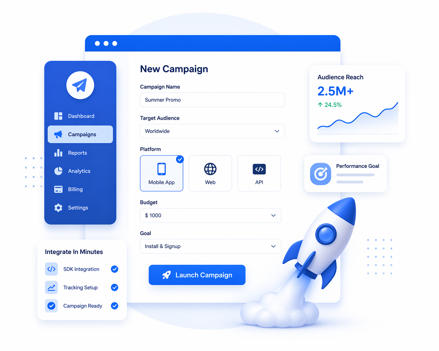 Launch Your Campaign